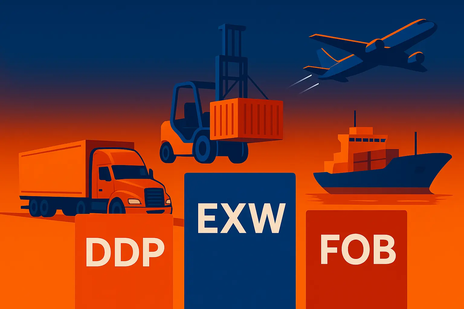 What Do DDP, EXW, and FOB Mean in Incoterms? A Practical Guide for Buying and Shipping Decisions