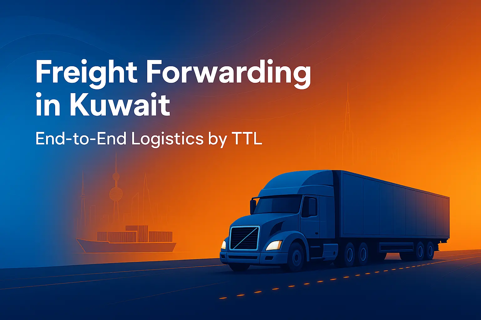 الشحن والتخليص في الكويت – حلول لوجستية متكاملة من TTL
