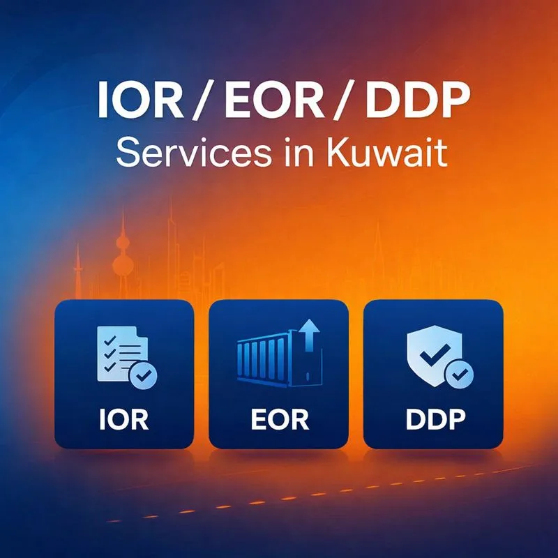 IOR EOR DDP services in Kuwait