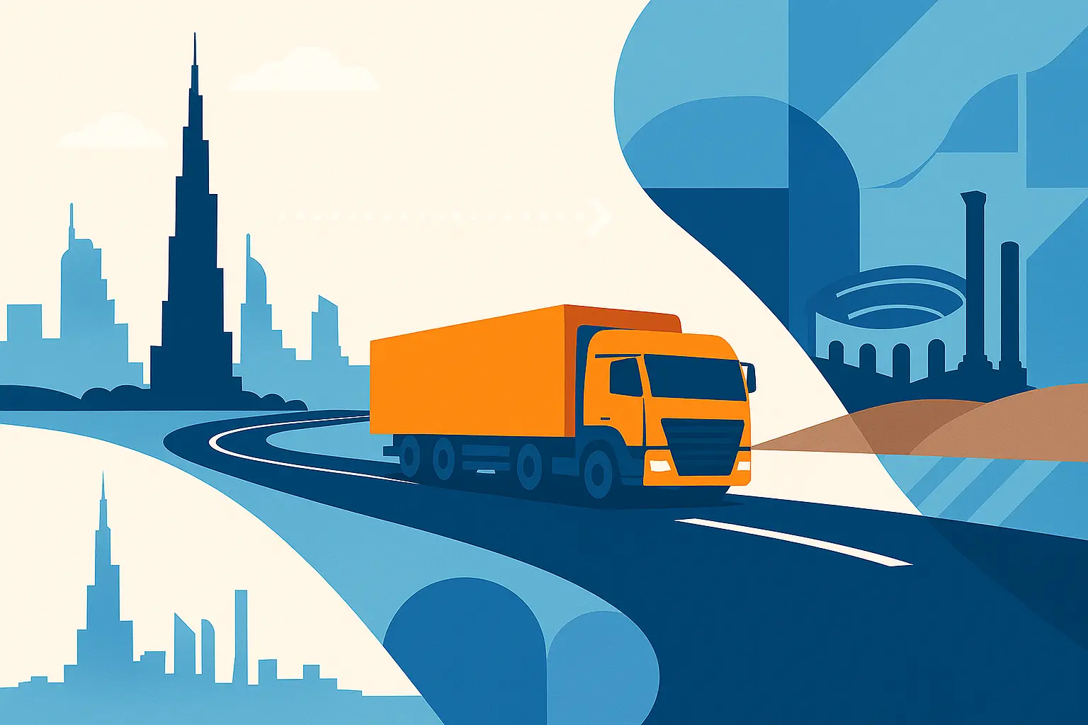 Land Freight from Dubai to Amman – Jordan