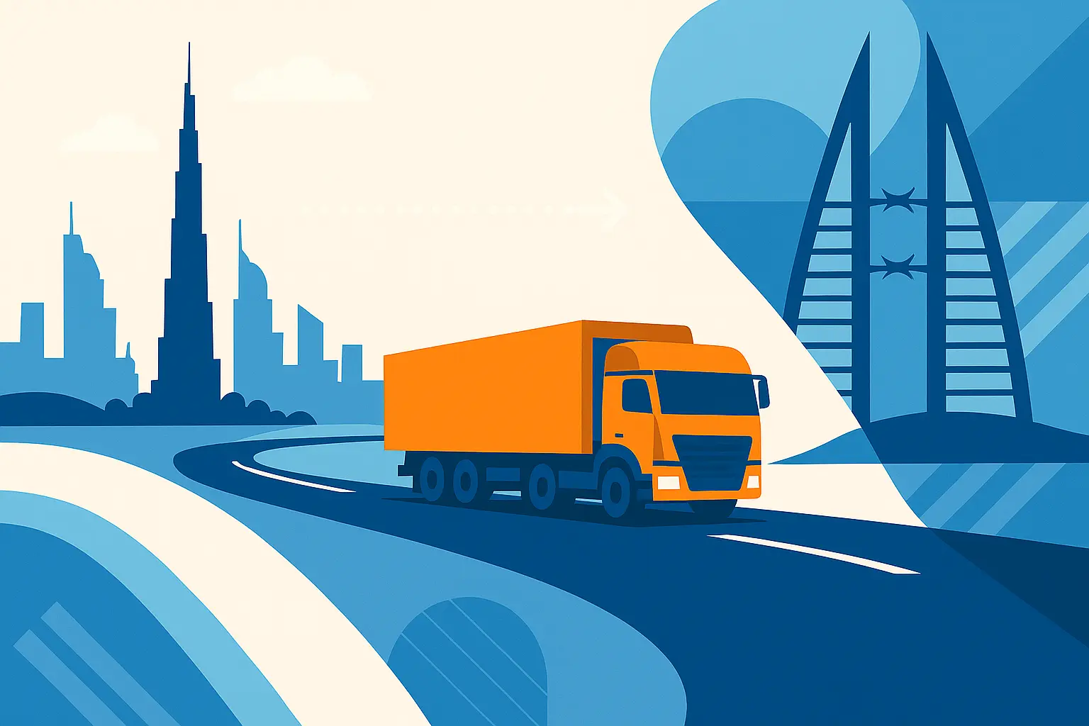 Land Freight from Dubai to Bahrain